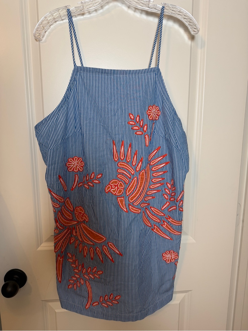 Anthropologie Embroidered Cover Up